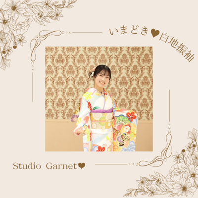 【成人】パステルカラーのカラフルな可愛い振袖♡【浜松 佐鳴台】